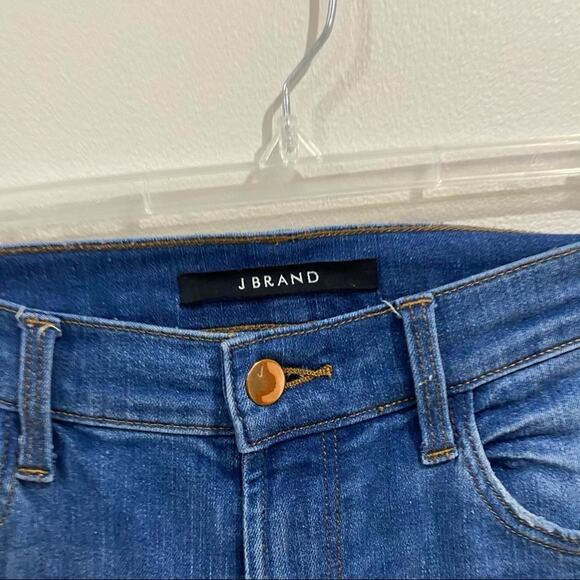 J Brand 811 Angelic Mid Rise Blue Skinny Stretch Denim Jeans Size 27 - Picture 8 of 11